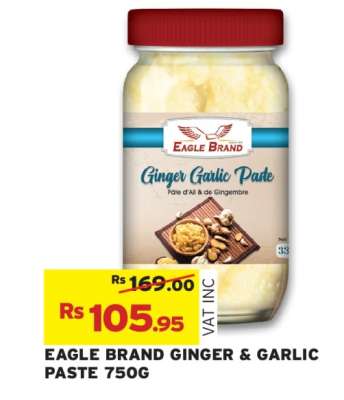 EAGLE BRAND GINGER & GARLIC PASTE 750G