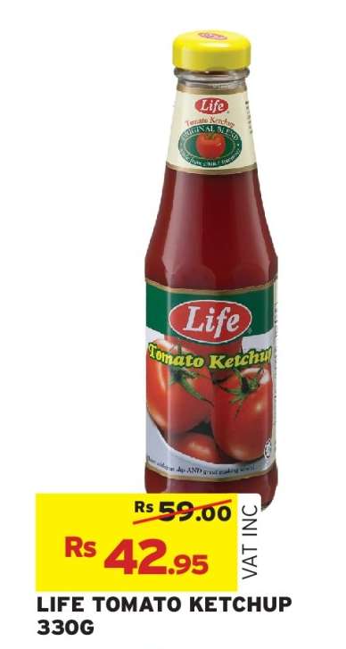 LIFE TOMATO KETCHUP