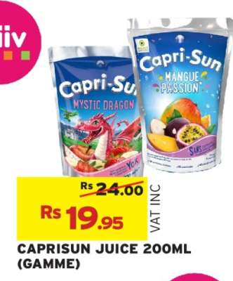 CapriSun Juice 200ml (Gamme)