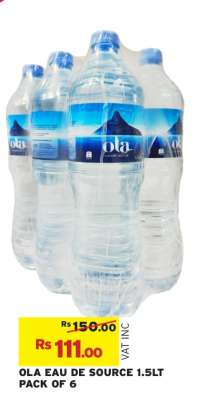 OLA EAU DE SOURCE 1.5LT PACK OF 6