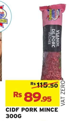 CIDF PORK MINCE
