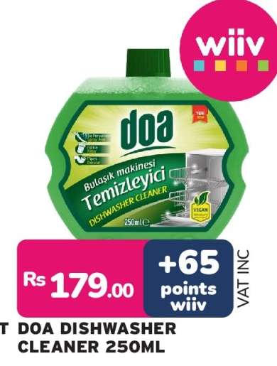 DOA DISHWASHER CLEANER 250ML
