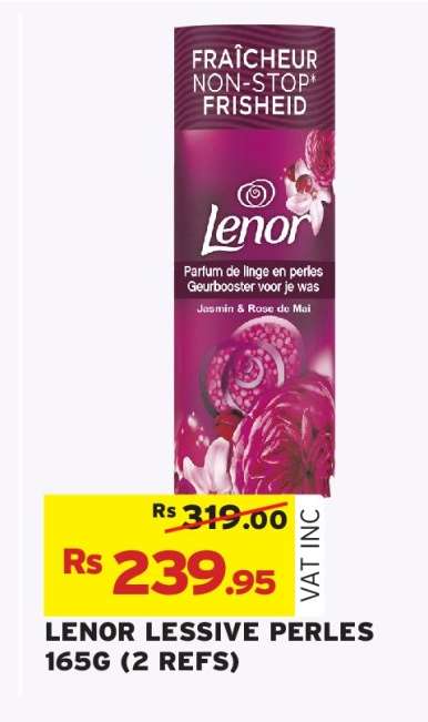 LENOR LESSIVE PERLES