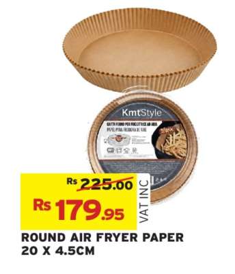 ROUND AIR FRYER PAPER