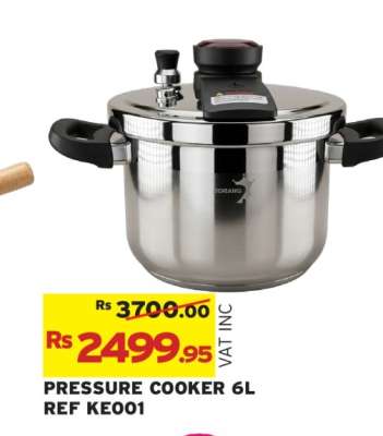 PRESSURE COOKER 6L