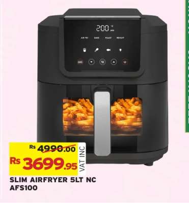 SLIM AIRFRYER 5LT NC AFS100