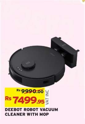 DEEBOT ROBOT VACUUM CLEANER WITH MOP