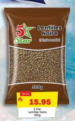 5 Star Lentilles Noire