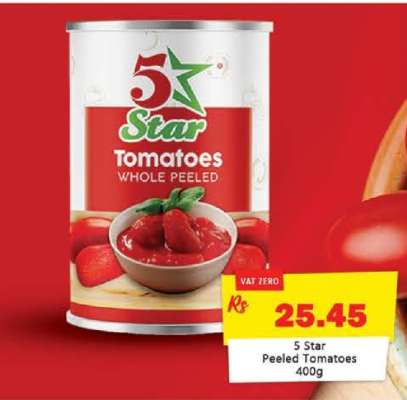 5 Star Peeled Tomatoes