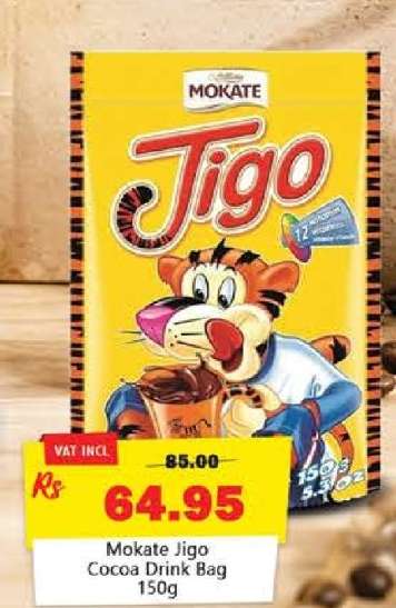Mokate Jigo Cocoa Drink Bag 150g