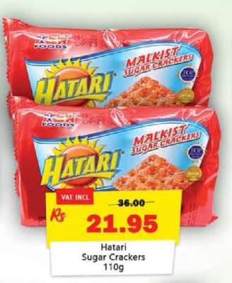 Hatari Sugar Crackers 110g