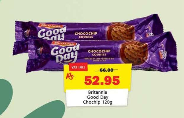 Britannia Good Day Chocochip 120g