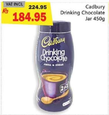 Cadbury Drinking Chocolate Jar 450g