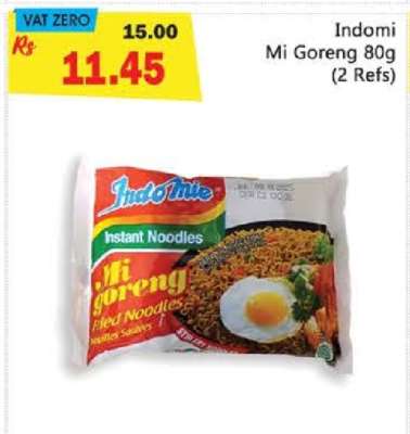 Indomi Mi Goreng 80g (2 Refs)