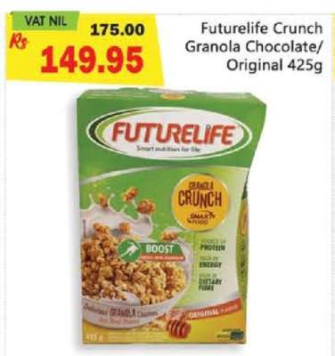 Futurelife Crunch Granola Chocolate/Original 425g