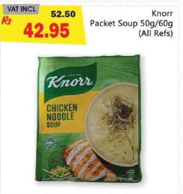 Knorr Packet Soup 50g/60g (All Refs)