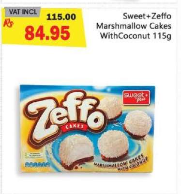 Sweet+Zeffo Marshmallow Cakes With Coconut 115g