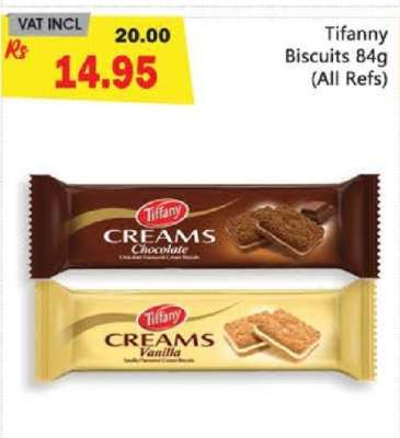 Tifanny Biscuits 84g (All Refs)