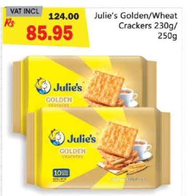 Julie's Golden/Wheat Crackers 230g/250g