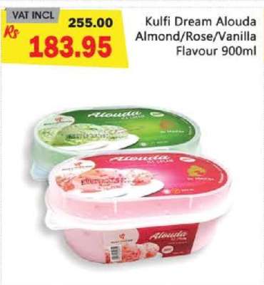 Kulfi Dream Alouda Almond/Rose/Vanilla Flavour 900ml