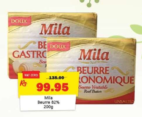 Mila Beurre 82% 200g