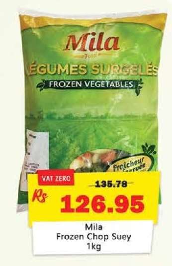 Mila Frozen Chop Suey 1kg