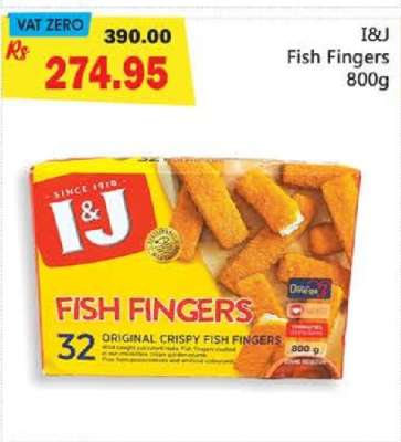 I&J Fish Fingers 800g