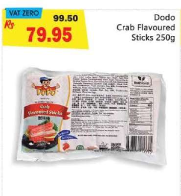 Dodo Crab Flavoured Sticks 250g