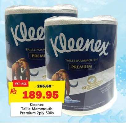 Kleenex Taille Mammouth Premium 2ply 500s