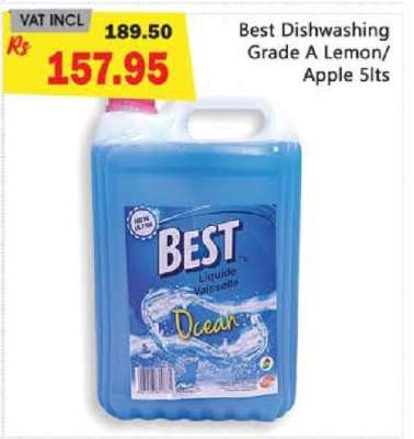 Best Dishwashing Grade A Lemon/Apple 5lts
