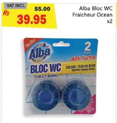 Alba Bloc WC Fraicheur Ocean x2