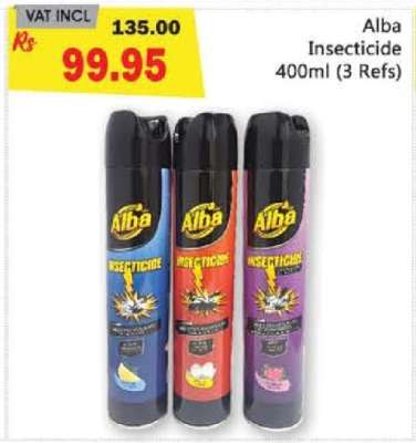 Alba Insecticide 400ml (3 Refs)