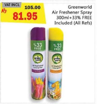 Greenworld Air Freshener Spray