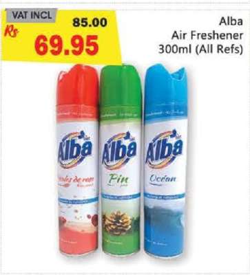 Alba Air Freshener 300ml (All Refs)