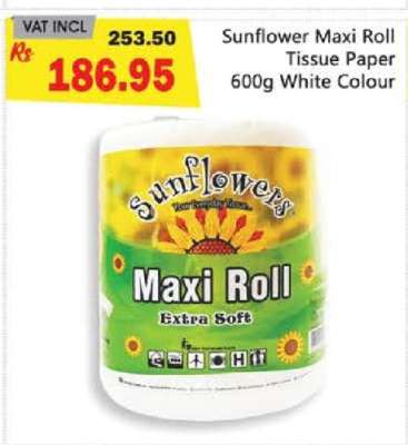 Sunflower Maxi Roll Tissue Paper