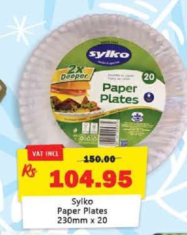 Sylko Paper Plates