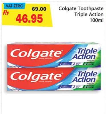 Colgate Toothpaste Triple Action 100ml