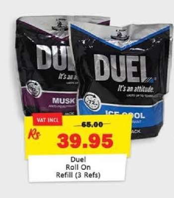 Duel Roll On Refill (3 Refs)