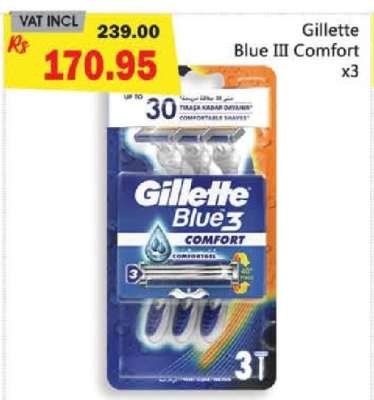 Gillette Blue III Comfort x3