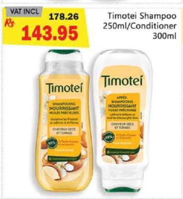 Timotei Shampoo 250ml/Conditioner 300ml