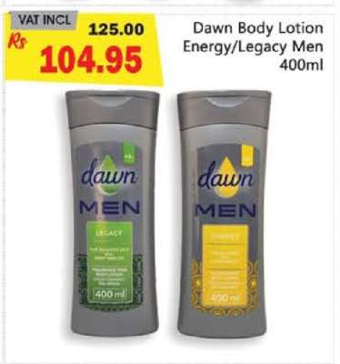 Dawn Body Lotion Energy/Legacy Men 400ml