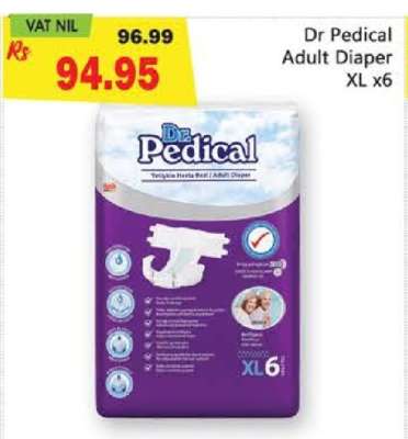 Dr Pedical Adult Diaper XL X6