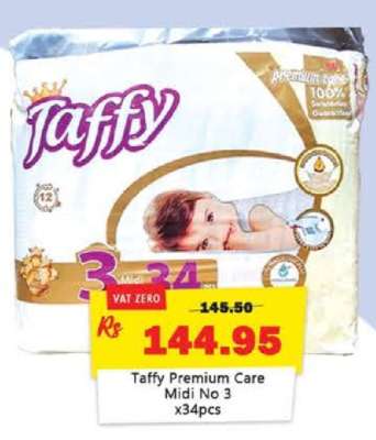 Taffy Premium Care Midi No 3 x34pcs