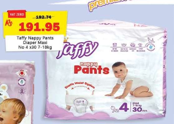 Taffy Nappy Pants Diaper Maxi No 4