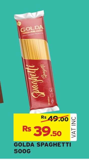 GOLDA SPAGHETTI 500G
