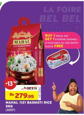 MAHAL 1121 BASMATI RICE 5KG