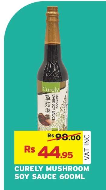 Curely Mushroom Soy Sauce 600ml