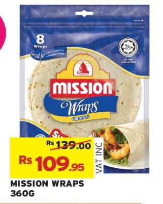 MISSION WRAPS 360G