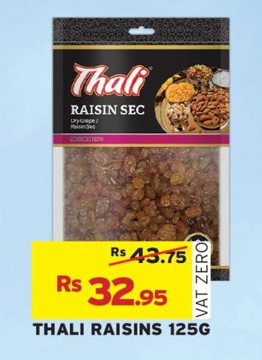 THALI RAISINS 125G