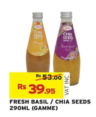 FRESH BASIL / CHIA SEEDS